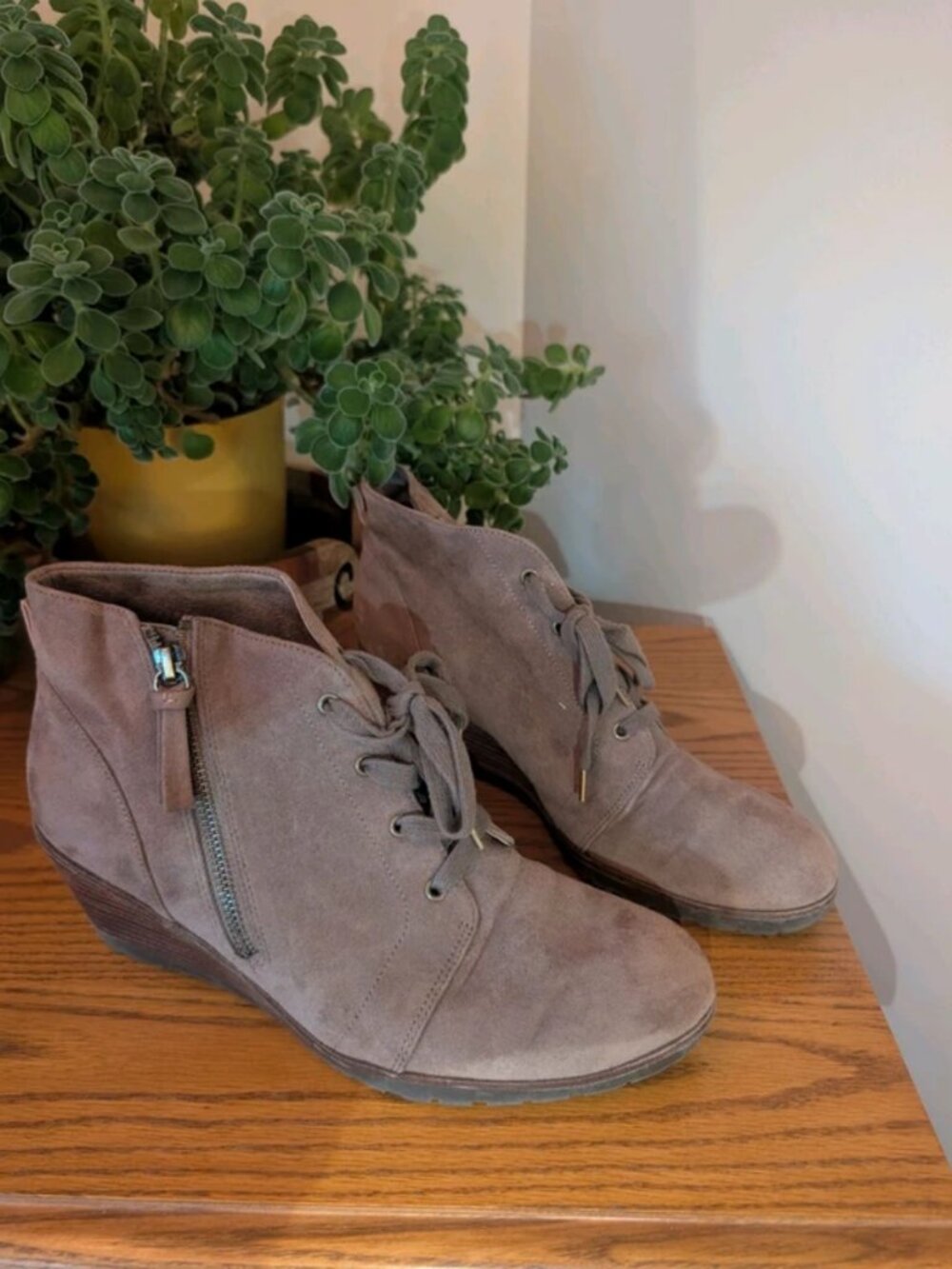 Dr Scholls Wedge Booties